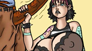 Քաղցած շիկահեր Սինդի Քրոուֆորդը ուրախությամբ ծծում է համեղ և չաղ BBC-ները